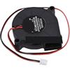 QWCOZSY per Ventola 50x50x15mm 5015 EVERCOOL EC5015M12S DC 12V 0,15A 1,80W a 2 Fili