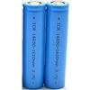 WLeec Batteria ricaricabile 16650 Batteria 3.7V 1600mah per lettore audio macchina di canto piccolo ventilatore torcia luminosa, 2 pezzi