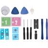 Dpofirs Piedini per Laptop per Laptop 3 4 5, Kit di Sostituzione Piedini Inferiori per Laptop Piedini Antiscivolo per 3a/4a/5a Generazione (Argento)