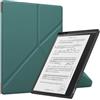 SATURCASE Custodia per Kobo Elipsa 2E da 10,3, in pelle PU, con funzione di supporto, pieghevole, ultra sottile, leggera, con funzione di accensione e spegnimento automatico (verde)