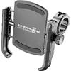 INTERPHONE SMCRAB - Supporto Universale Porta Smartphone da Moto - Alluminio - Orientabile a 360 per Manubrio Tondo di Diametro 16/30 mm