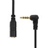 Dpofirs Cavo convertitore da TRS a TRRS, adattatore per cuffie da 3,5 mm TRS a TRRS, adattatore audio mobile universale (3,5 mm) per telefoni cellulari, tablet, penne di registrazione, fotocamere DSLR