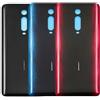 Generic SHOWGOOD - Copertura posteriore per batteria Xiaomi Mi9T Mi 9T Pro, pannello in vetro 3D per Redmi K20 Pro, alloggiamento in vetro per porta posteriore, adesivo di ricambio (logo Redmi, nero)