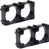 Heyiarbeit 50Pcs 21700 Batteria Doppia Batteria Della Batteria Della Staffe per FAI DA TE 21.7mm Diametro Del Foro
