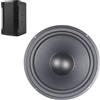 Generico Driver woofer da 3-12 pollici - Radiatore altoparlante passivo, sostituzione del subwoofer audio | Altoparlante per booster di alta qualità, aggiornamento del recinto audio domestico, driver di sistem