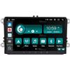 Jf Sound car audio system JF Sound - Autoradio JF-039W6-X9C-PRO per Volkswagen Universal - Android - CarPlay e Android Auto Wireless - DSP - 4G + Wi-Fi - Octacore - PlayStore - 4 Anni di Garanzia - Prodotto in Italia