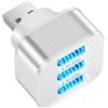 SOYDAN Hub USB ad alta velocità a 3 porte, Espansore per porta USB per laptop con splitter, di connettività multi-dispositivo Hub USB compatto, accessorio portatile per viaggi e ufficio, 3,2 x 3,2 x