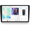 MekedeTech Mekede DUDUAUTO 2000X1200 DUDU7 2K Touch Screen Car Radio Stereo Intelligent Navigation Head Unit (DUDU7-12-256-10.36-360)