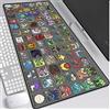 ITBT Monster Hunter Tappetino Mouse Gaming, Grande Anime Mouse Pad XXL 900x400mm Confortevole, Lavabile, 3mm Antiscivolo Tappetino Scrivania Supporto per Ufficio Computer, Adatto per Computer e PC, B