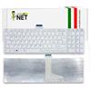 new net - Tastiera Compatibile con Notebook Toshiba Satellite PRO C850, L850, L870, S850 [Frame Bianco - Layout ITA]