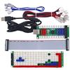 SJ@JX Development Keyboard Encoder Board Game Controller DIY LED Keyboard Development Board Media Music USB Encoder 88 Keys Arcade DIY Kit
