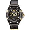Versace Orologio Analogico al Quarzo da Uomo con Cinturino in Plastica VEZ700421
