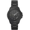 Philipp Plein Plein Sport Orologio analogico al quarzo da uomo Touchdown, Nero/Nero/Acciaio inossidabile - Psfba1323, Bracciale