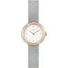 Breil Orologio da polso da donna Wish Watch in colore argento con cinturino in acciaio inox, diametro cassa: 26 mm, TW1871, Oro/argento, Bracciale
