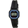 Casio Orologio da donna vintage LA11WB-1 sportivo in resina nera, nero, digitale