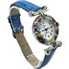 Vinciprova Le Gemme di Venezia Orologio Donna Murrina Veneziana Millefiori Colore Acciaio watch in Vetro Lady di Murano