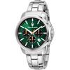 MASERATI Orologio Uomo in Acciaio, Cronografo, Analogico, 42 mm, Collezione SUCCESSO, Idee Regalo Uomo - R8873621043