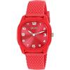 Liu Jo LIUJO Orologio Uomo Solo Tempo cinturino Silicone Nero, Cassa 40mm, Water Resistant 5atm (ROSSO)