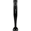 Elite Gourmet, Frullatore a immersione EHB1023, 300 W, minipimer a 2 velocità, con lame e asta staccabili, per frullati, pappe per bambini, zuppe, nero