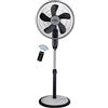 Orbegozo SF 0246 - Ventilatore da tavolo, da terra o da parete, timer, telecomando, 3 velocità, 55 W, nero
