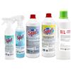 PUIS Kit Detersivi Professionali Igiene, KIT PRIMAVERA - 5 Detergenti, Bagno Vetri, Anticalcare, Sgrassatore, Pavimenti