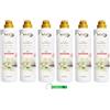Beni Culinari WEXOR - 6 detergenti per pavimenti Elisir Pavimenti Zagara/gel detergente con microcapsule da 750 ml + portachiavi Beni Culinari