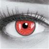 Meralens Lenti a Contatto Colorate Vene rosse Bloody Eye Lenses - con porta lenti a contatto - ideali per Manga Anime Halloween - Durata 1 Anno - 1 Coppia senza correzione