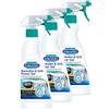Dr. Beckmann Gel attivo per forno, detergente per forno con formula ad azione rapida, anche per grigliate, padelle e camini, confezione da 3 (3 x 375 ml)