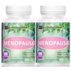 Hyper Integratore Menopausa 2x100 Compresse - Dona Equilibrio degli Estrogeni e Riduce i Sintomi come le Vampate, Sudorazione e Stanchezza - con Trifoglio Rosso, Isoflavoni, Magnesio e Vitamina D