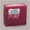 Lucgel Tovaglioli di Carta Colorati Bordeaux Miro' Astor 38x38cm - 80 pezzi -