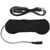 Yosoo Health Gear Cuscinetti per Occhi Caldi per Maschera per gli Occhi, Impacco Riscaldante Elettrico USB Portatile, Impacco Caldo per Occhi per Dormire, Occhi Secchi, Blefarite, Occhiaie e Occhi Gonfi