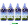 Beni Culinari Felce Azzurra Ammorbidente Concentrato Pura Freschezza - Ammorbidente concentrato - 45 lavaggi - 900 ml + portachiavi Beni Culinari