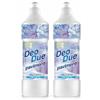 Generico Deo Due Pavimenti Liquigel Detergente Igienizzante Talcato, 2 Confezioni da 750ml, Liquido