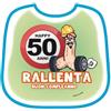realGOOS Bavaglia bavaglione pisello buon compleanno happy birthday 50 anni scherzo gadget per adulti 18+
