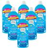 Suarez Sweet Home Collection Ammorbidente Concentrato Blu Marine 1000 ml - Fragranza Fresca Marina - Morbidezza Intensa - 40 Lavaggi - Per Bucato a Mano e in Lavatrice (6 Pezzi)