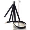 StilldoM Cheap Guinzaglio Bdsm con manico sculacciatore (Nero)