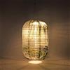 Fiorky Lanterne Solari Impermeabili da 25CM IP65, Lampada da Giardino LED in Nylon per Esterno, Stile Cinese e Giapponese, Appendibile per Decorazioni da Giardino, Campeggio, Matrimoni, Feste e