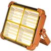 CCZRD Lanterna Da Campeggio Luce Di Inondazione Solare Lanterna Ricaricabile Faretto Da Esterno A LED Impermeabile Pannello Solare Lampada Da Campeggio Di Emergenza 500W(500W)