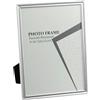 Tutee Cornice Per Foto Argento Cornici 10 x 15 cm Portafoto Da Tavolo, Realizzata In Vetro Trasparente, Adatta Per Foto E Certificati