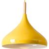 GERAGUR Apparecchi di Illuminazione A Sospensione E27, Lampada A Sospensione Vintage in Legno, Lampadari Sospesi in Fattoria Lampada da Soffitto Industriale per La Sala da Pranzo Dell'isola della