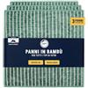 Betti Clean BAMBOOM Power Panni Microfibra Viscosa di Bambù 40x40 cm Set 3