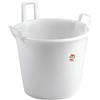 STEFANPLAST Mastello 3 Manici in Politene, Bianco, Lt 45, Cm 50, Polyethylene