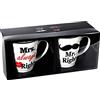 ootb Tazza in Porcellana, Mr Right & Mrs Always Right