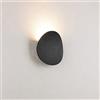 Jadssox Applique da parete a LED per esterni Applique da parete tonda piatta per esterni, lampada da parete minimalista Apparecchio di illuminazione per portico impermeabile, luci di lavaggio per pare