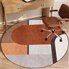 EYZO Tappetino per Sedia da Ufficio, Rotondo 90 cm, Antiscivolo,Sedia Protettiva Multiuso Chair Mats per Pavimenti in Legno Duro e Piastrelle AntiGraffio, Chairmat Tappeto per Sedie da Scrivania
