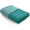Caleffi - Copriletto Trapuntato Primaverile per letto Matrimoniale - MODERN colore Anice Tinta Unita in Microfibra