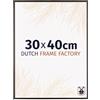 Dutch Frame Factory - Cornice 30x40 cm - Antracite - Cornice per foto in Plastica con vetro plastico Antiriflesso - Cornice portafoto 30x40 cm - Easy