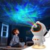 Fokky Proiettore Astronauta stellato, Luce notturna a LED per bambini con 9 modalità cielo stellato e funzione di luce notturna con proiezione stellata, telecomando, proiettore galassia