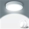Yexati 2 Pezzi Plafonieraiera LED Soffitto Circolare 15W 1800LM, Plafoniera Superficie LED 6500K Bianco Freddo, Driver Incluso. IP44 Angolo 120 para Dormitorio Cocina Salon Baño Comedor 170 * 28Hmm