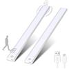 Deasy Luce LED con Sensore di Movimento Luci Notturna, 60CM 3 modalità di illuminazione, 3 colori, USB-C Ricaricabile Magnetica Adesiva Lampada LED per Cucina, Scale, Soggiorno, Bagno, Camere, Segnapassi